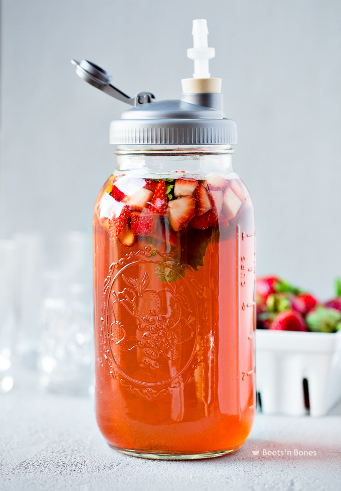 strawberry tea