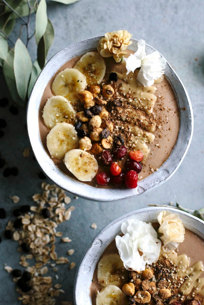 espresso smoothie bowl