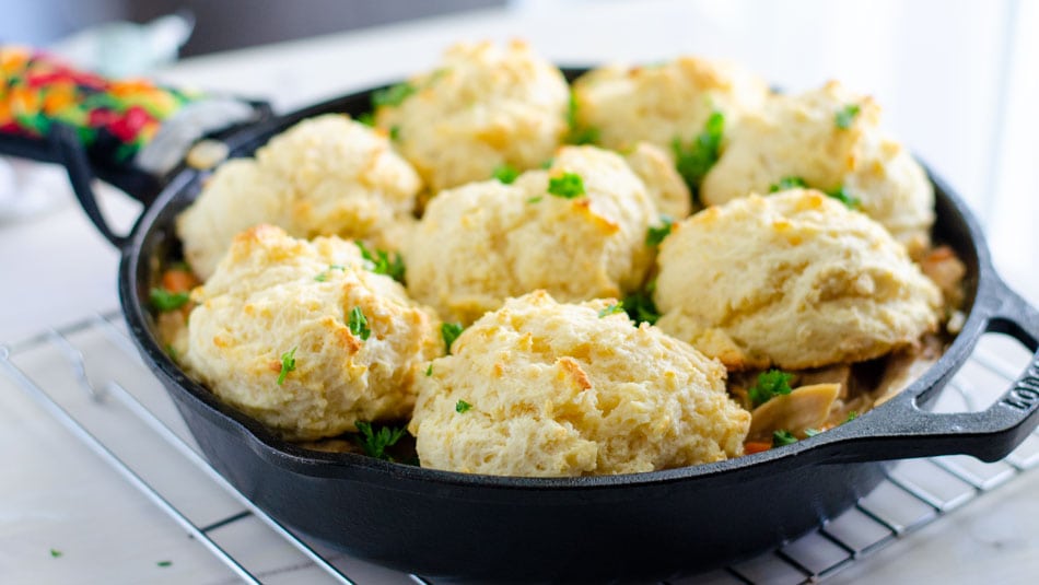 Skillet Chicken Pot Pie