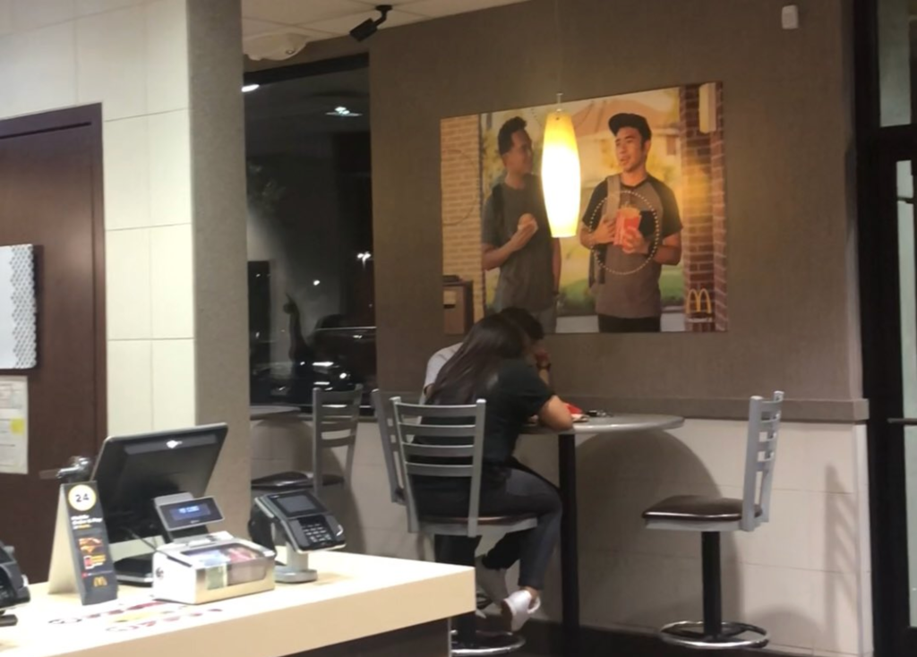 McDonald's poster