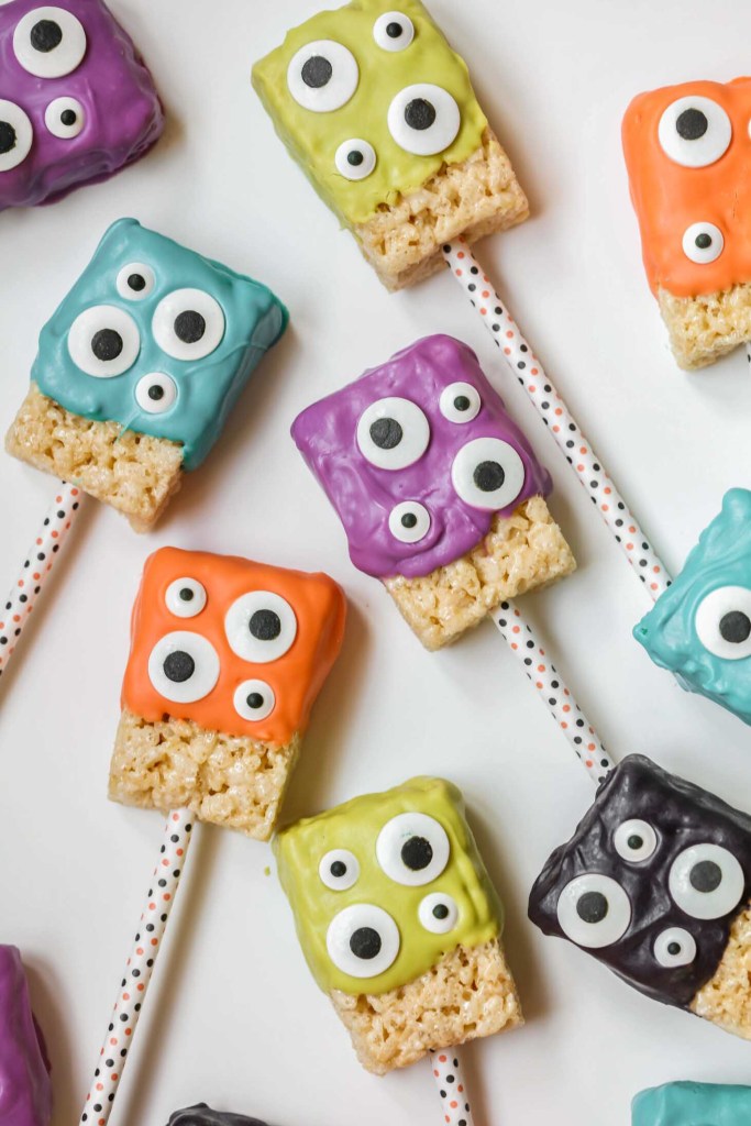 Rice Krispie Treats for Halloween