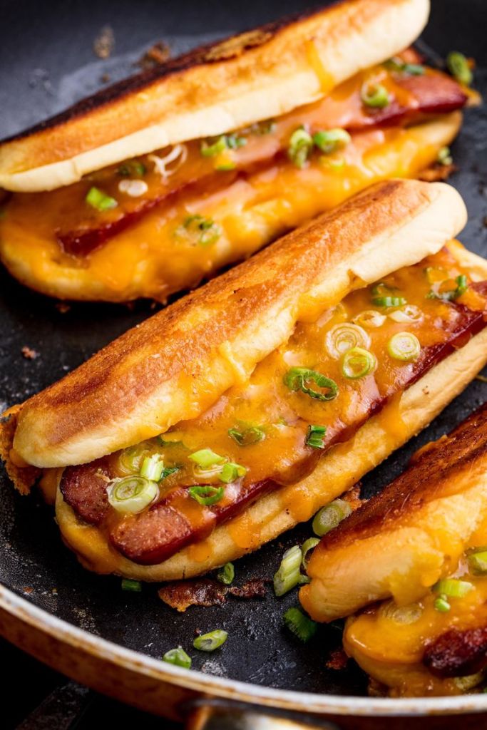 red hot dogs