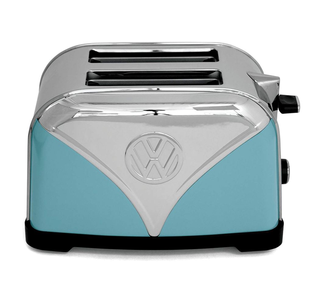 Blue Volkswagen Camper Stainless Steel Toaster
