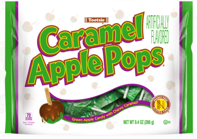 caramel apple pops