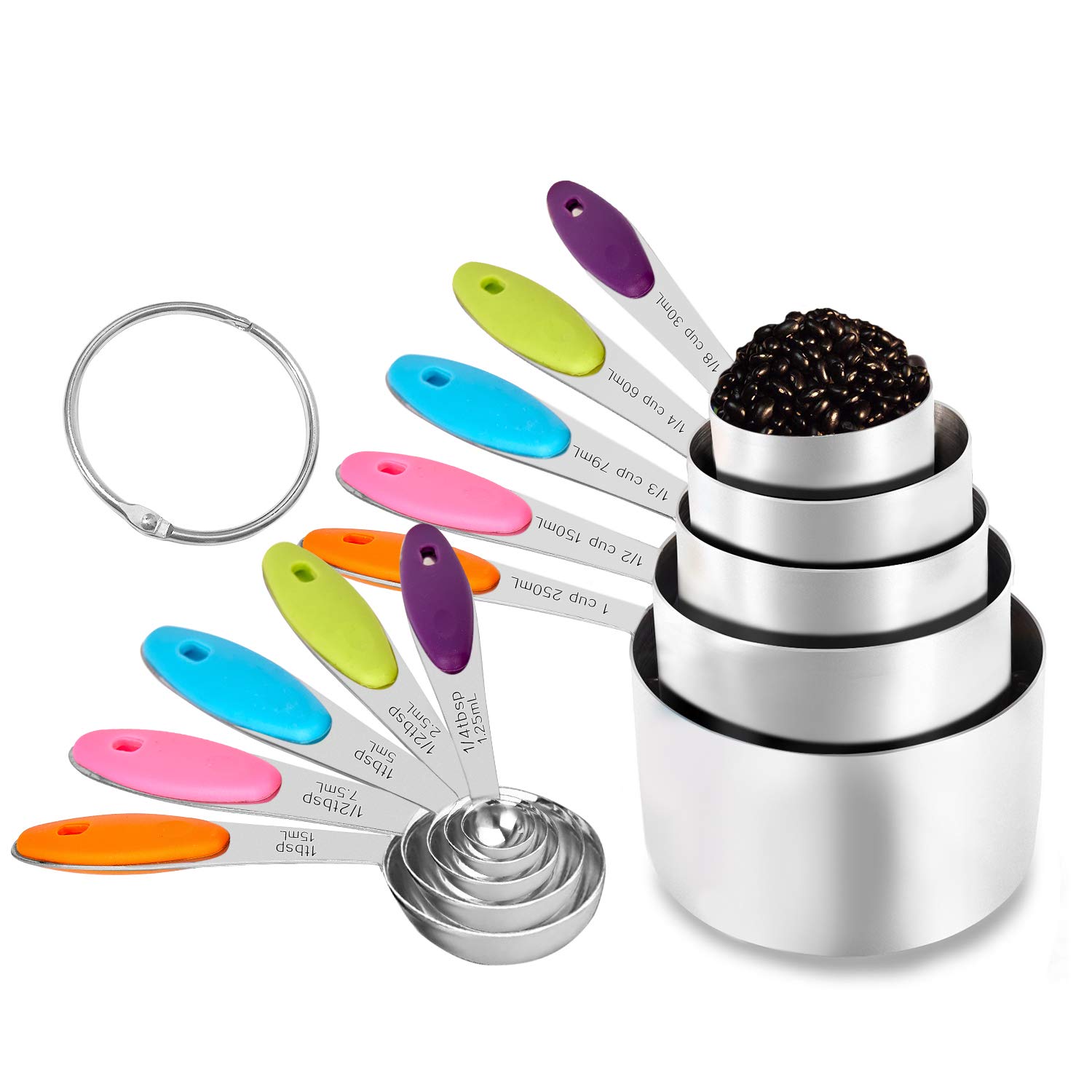 stackable measuring cups