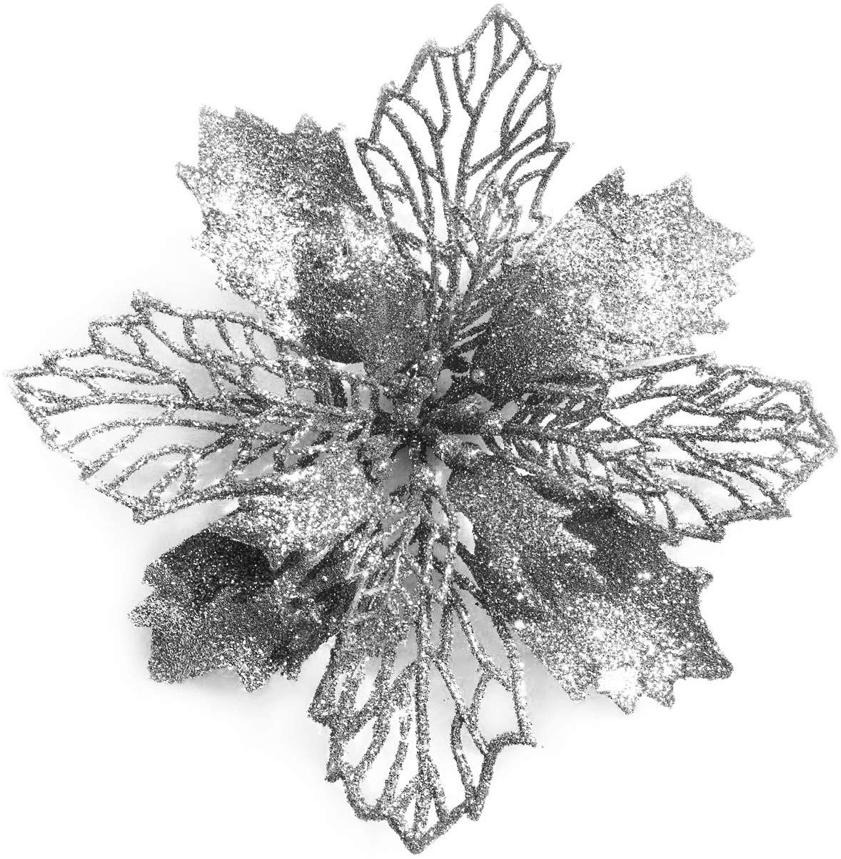 Artificial Poinsettia Flowers Christmas