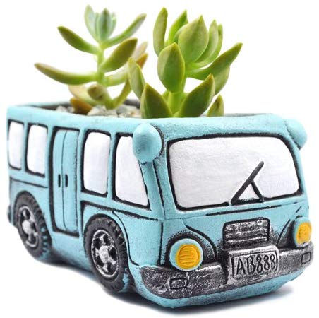 Bus Succulent Planter