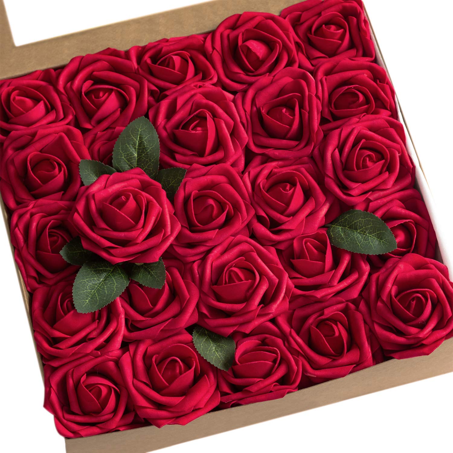 Red Fake Roses