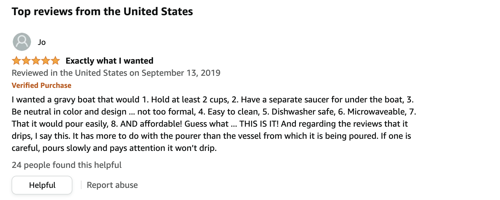 gravy boat