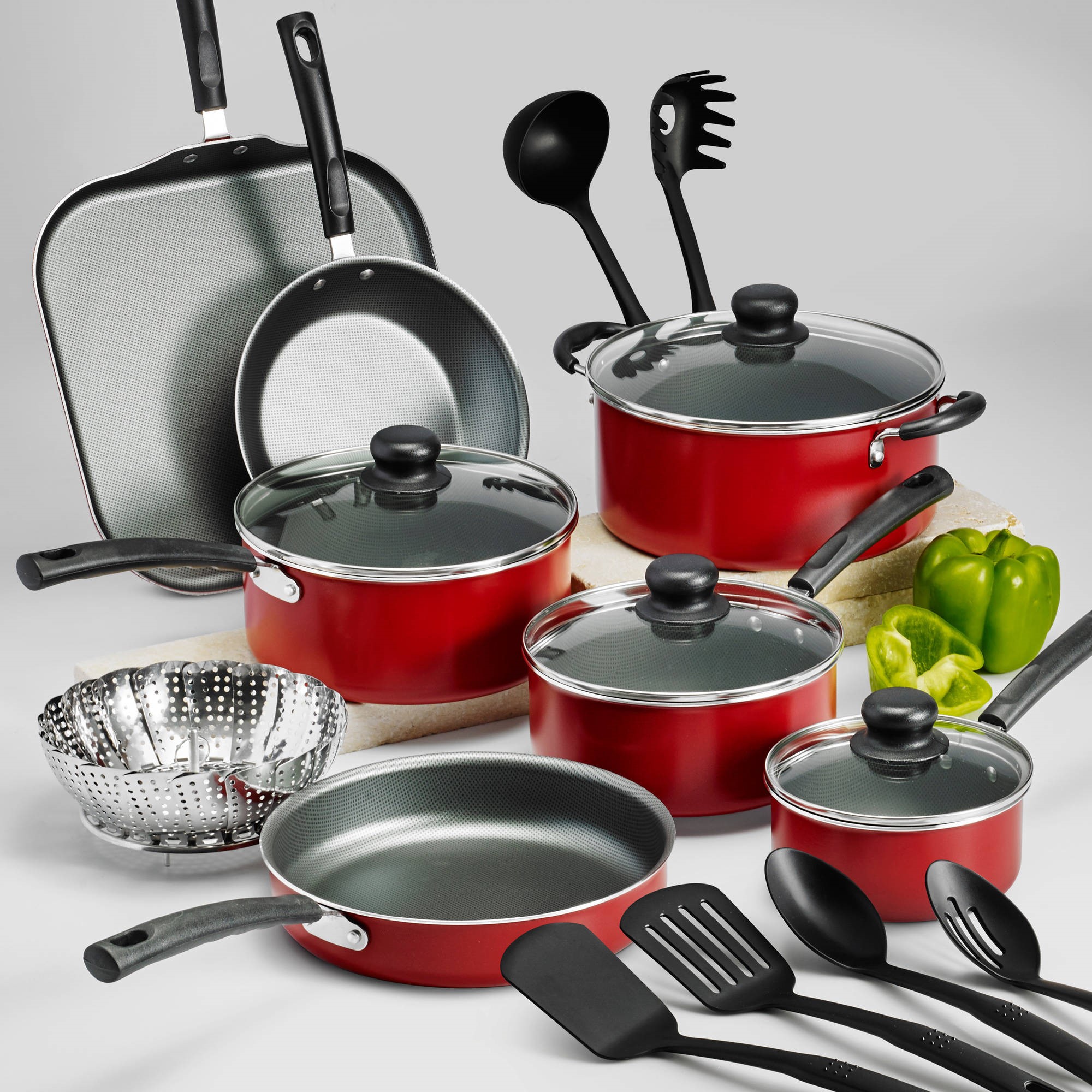 Tramontina Primaware Non-stick Cookware Set, 18 Piece