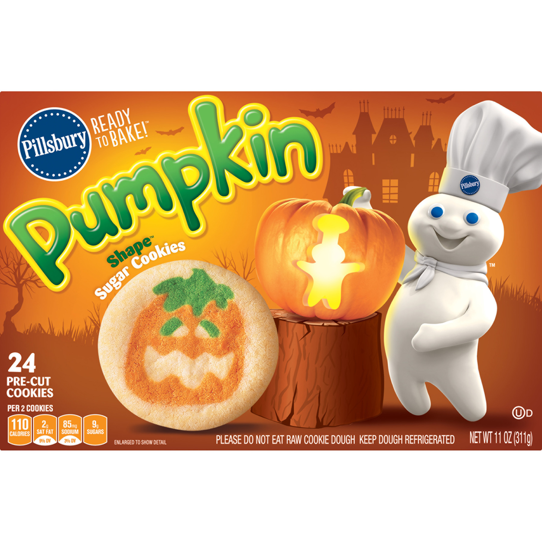 pumpkin sugar cookies