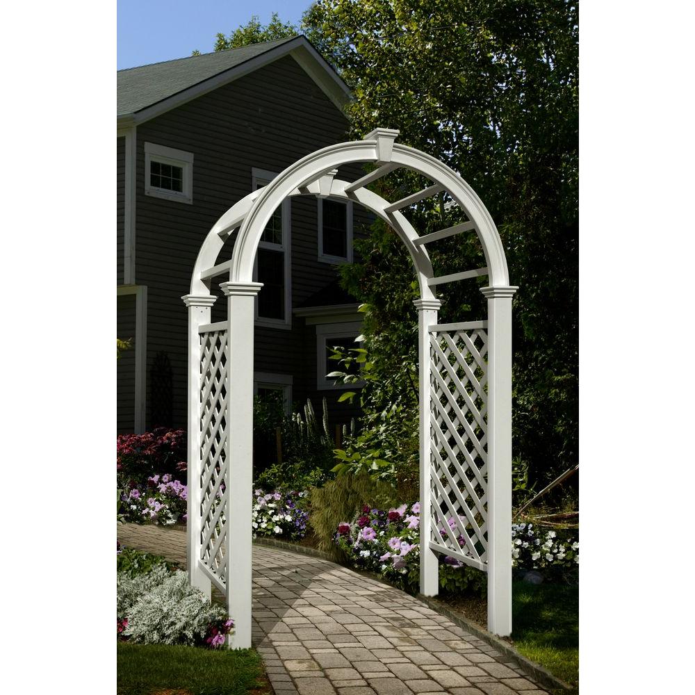 Livingston 91 in. x 49 in. Vinyl Arbor