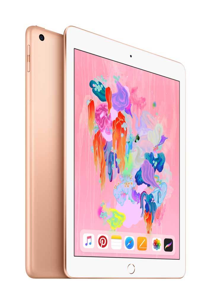 Apple iPad (6th Gen) 32GB Wi-Fi + Cellular- Gold