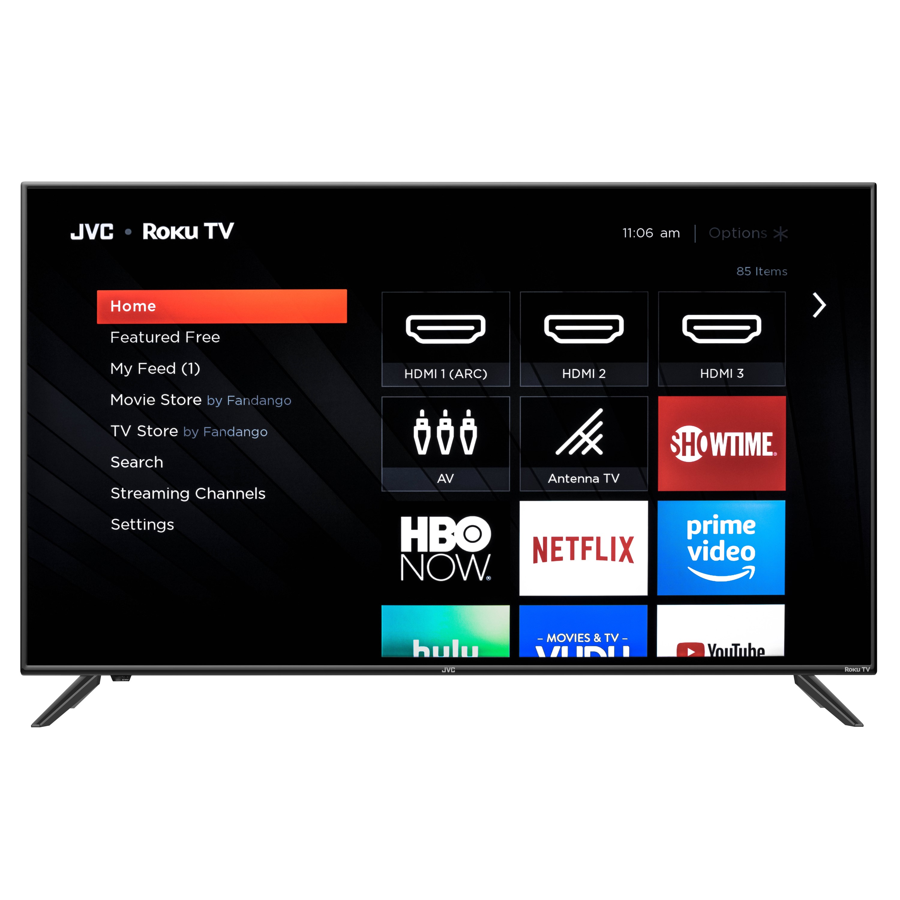 JVC 55" Class 4K UHD 2160p HDR Roku Smart LED TV LT-55MAW595