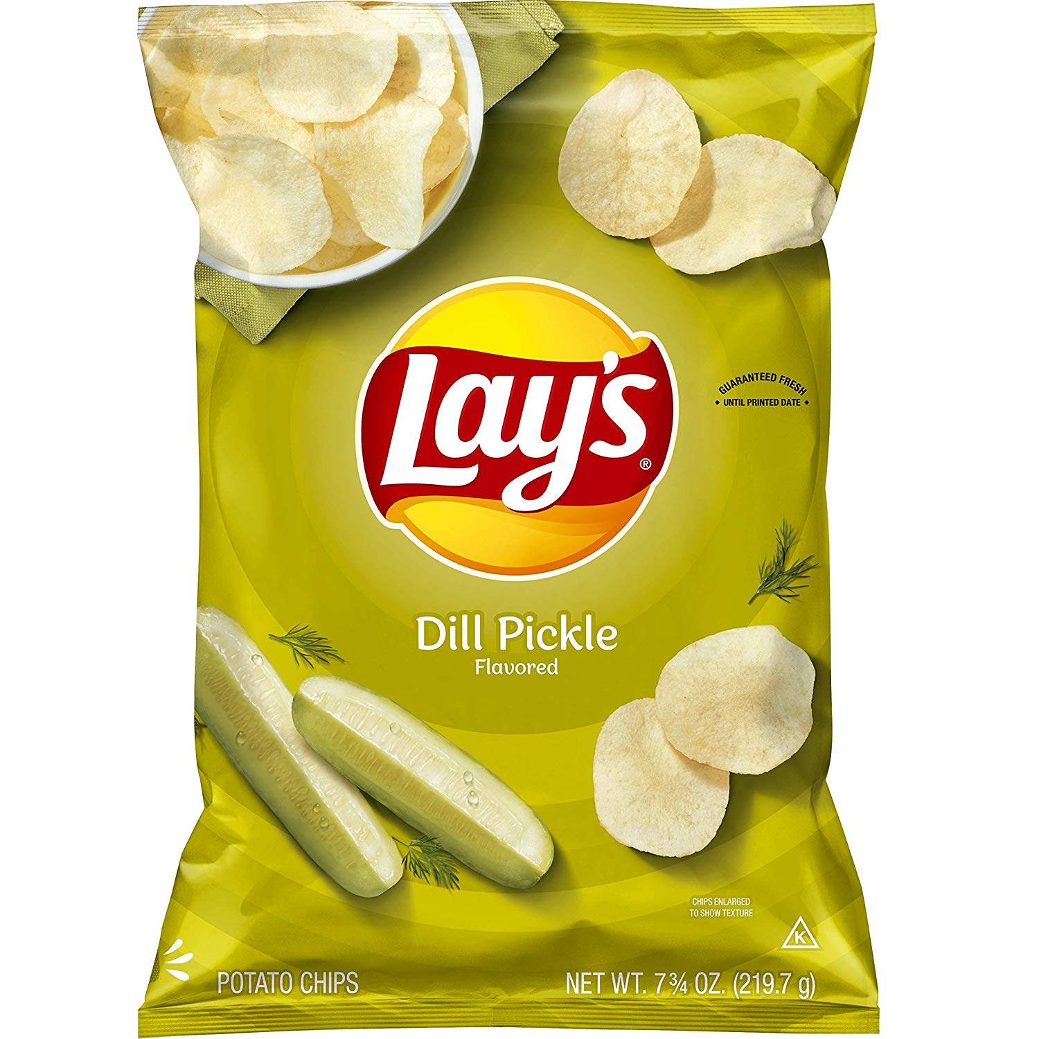 Lay's Potato Chips, Dill Pickle Flavor