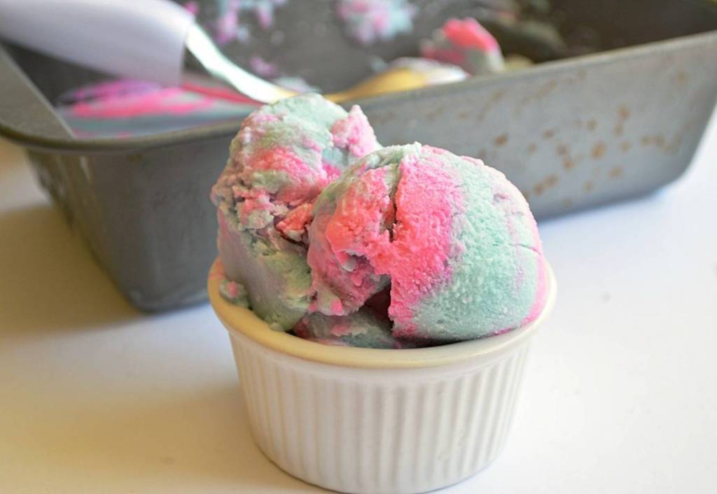 cotton candy ice cream