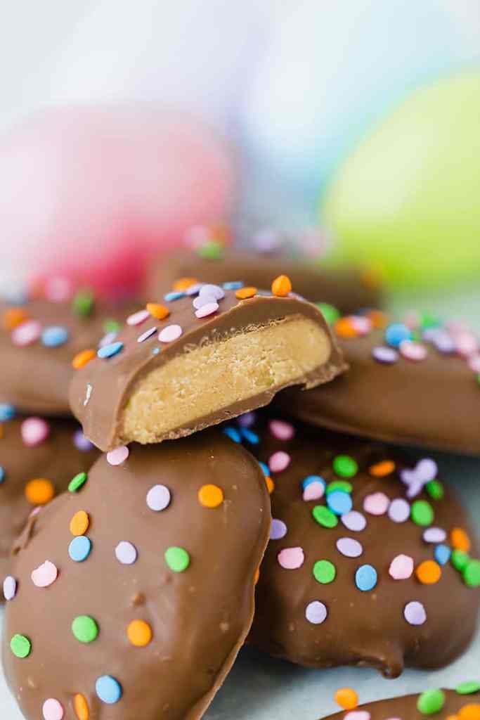 copycat reese's peanut butter eggs
