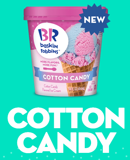 cotton candy ice cream
