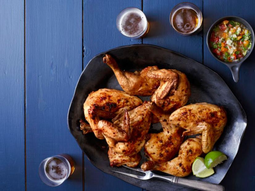 serrano chile rubbed roast chicken