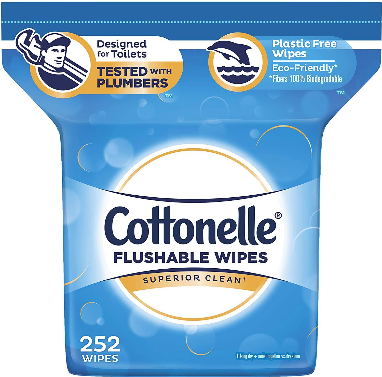Cottonelle FreshCare Flushable Wipes for Adults