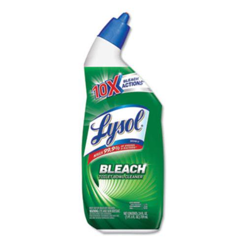 Reckitt Benckiser 19200-98014 Disinfectant Toilet Bowl Cleaner With Bleach, 24 Oz, 9/carton