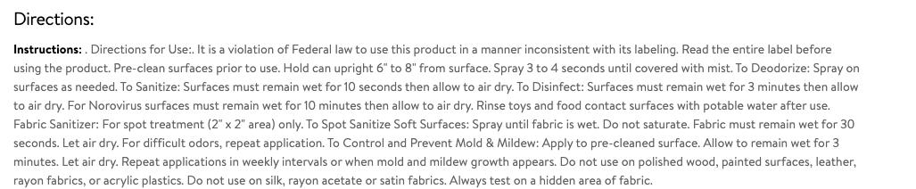 lysol