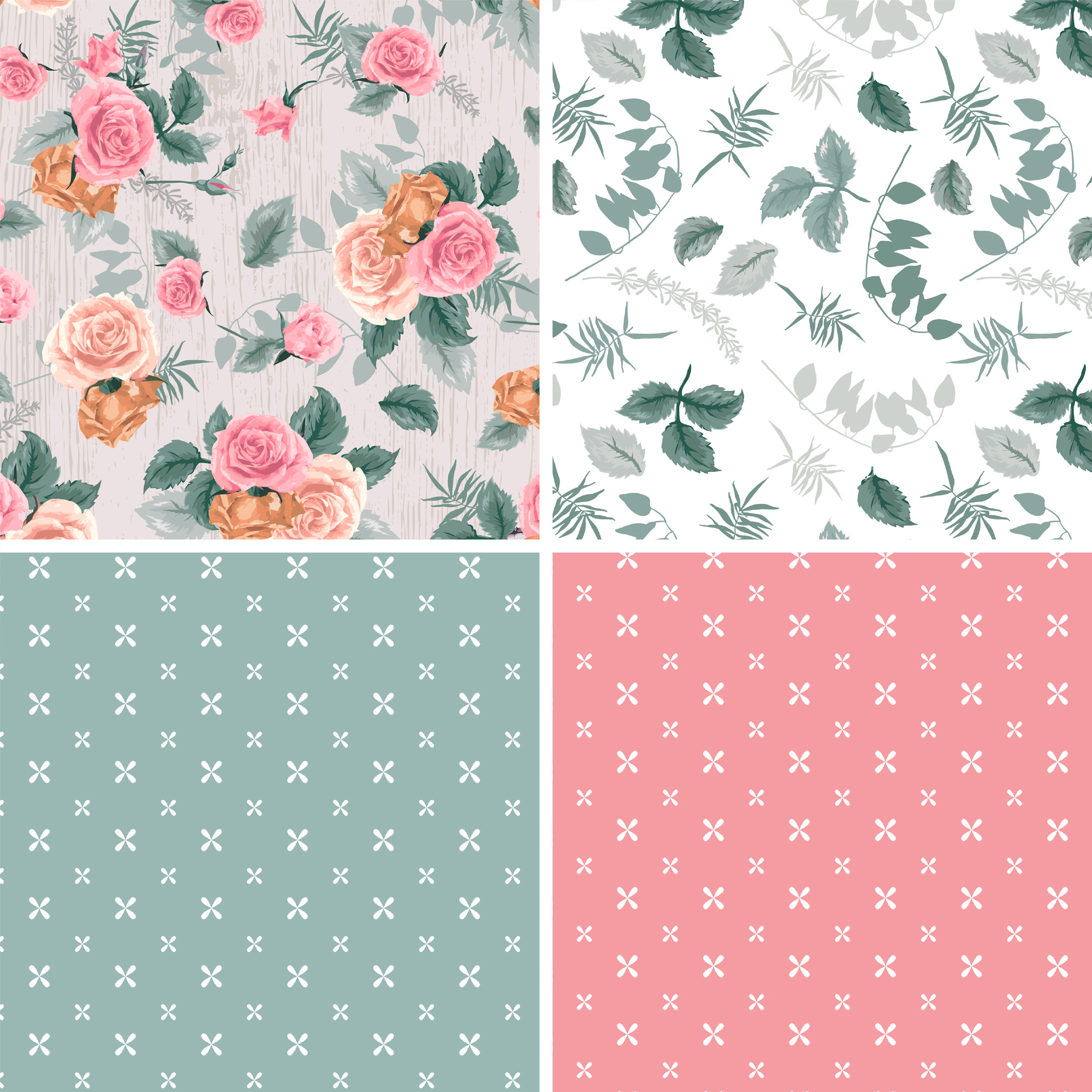 David Textiles Cotton Fabric Antique Rose Collection 44 Inches