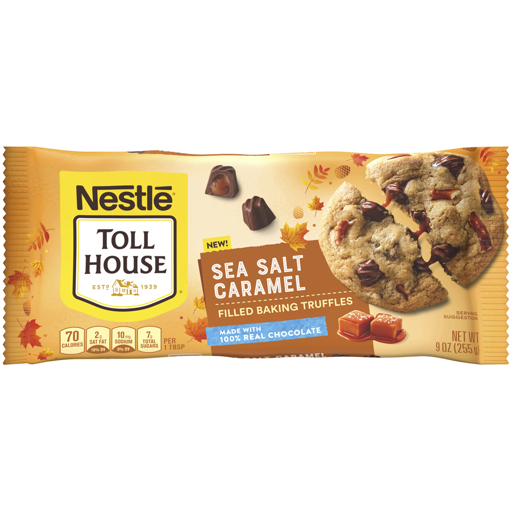Nestl&eacute;&reg; Toll House&reg; Sea Salt Caramel Filled Baking Truffles