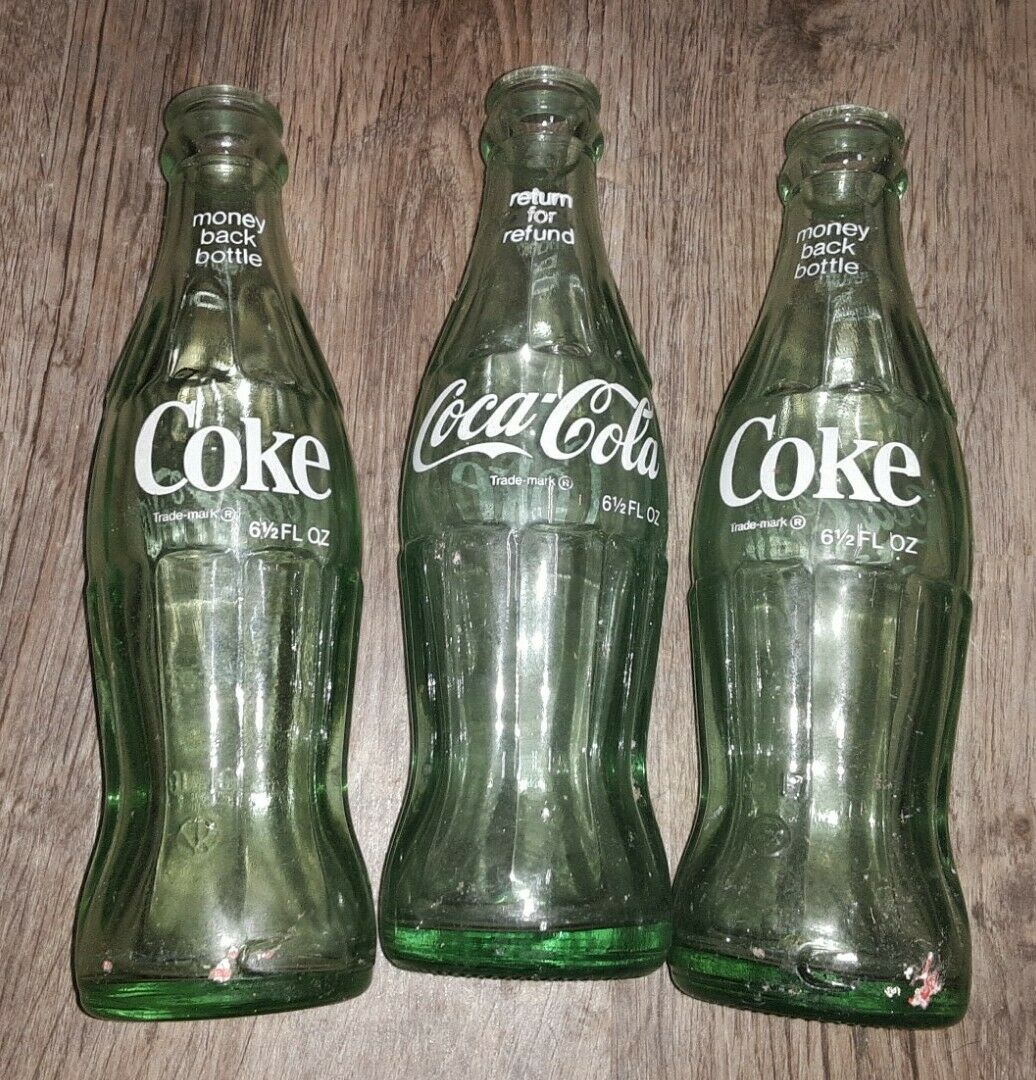 glass bottles