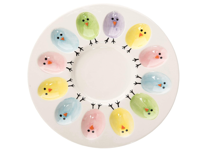 chicks egg tray deviled egg tray