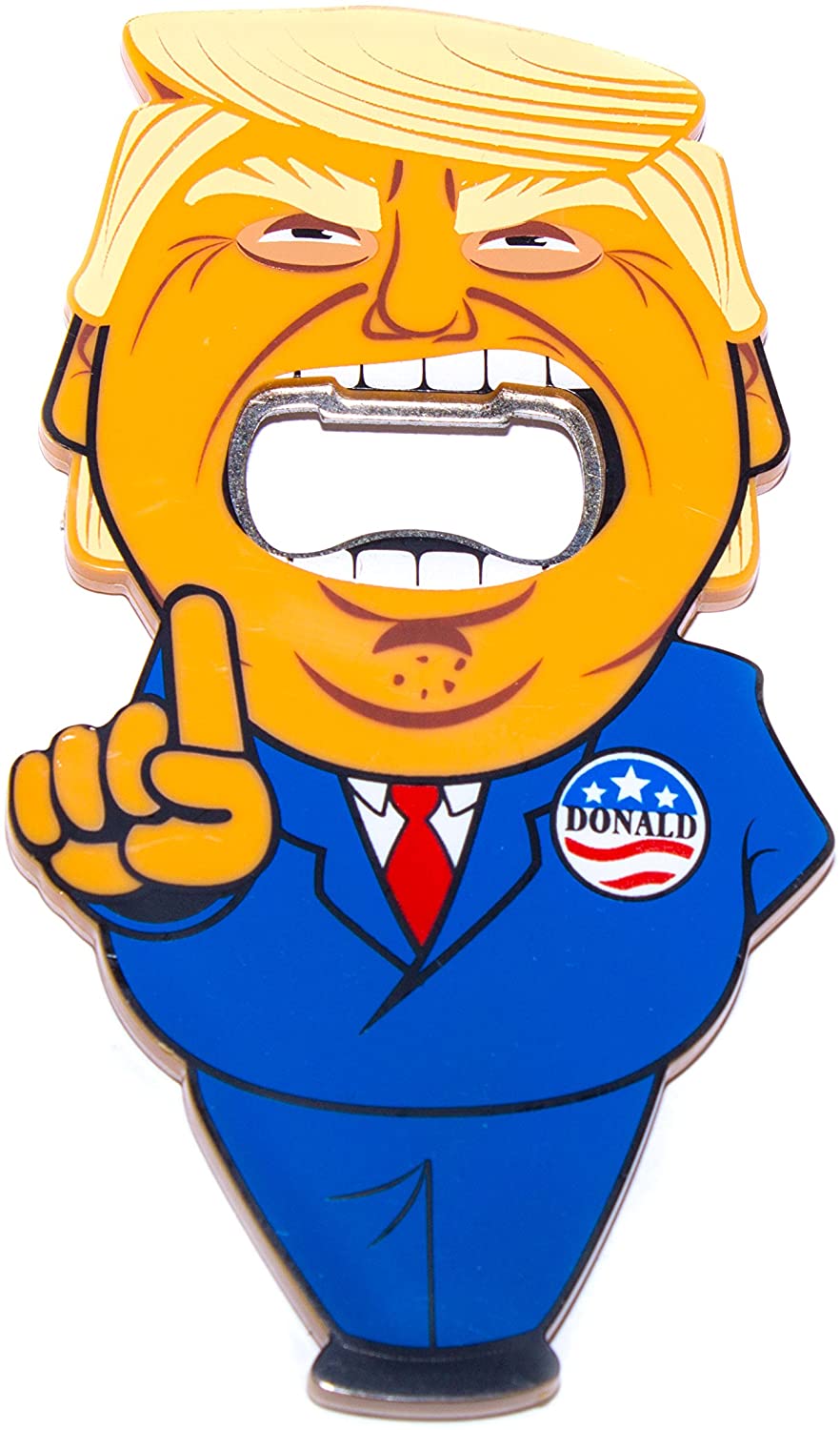 Donald Trump Big Bite bottle opener magnet