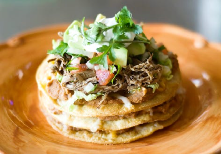 leftover brisket tostadas