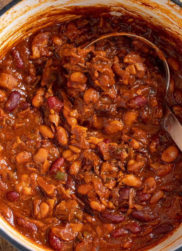 brisket cowboy beans