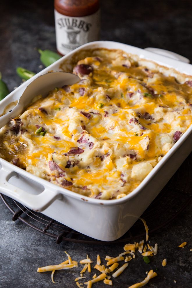 smoked brisket shepherd's pie