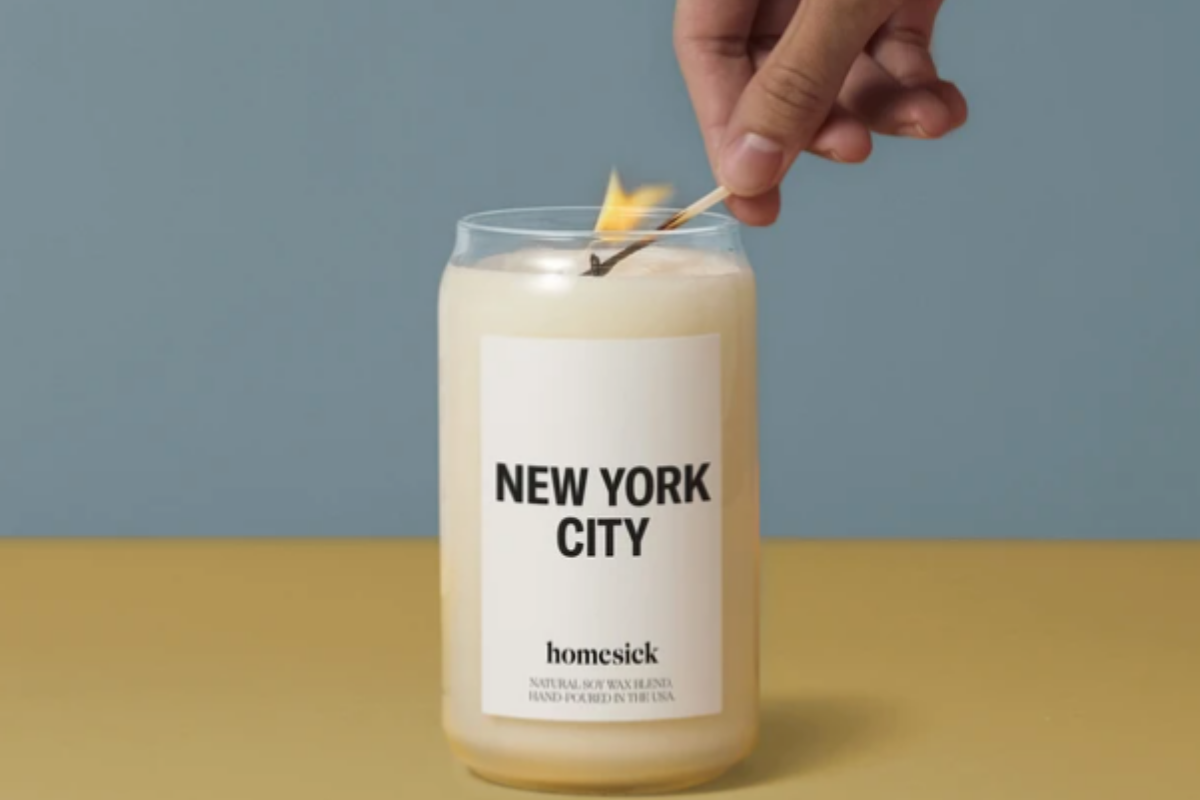 homesick candle