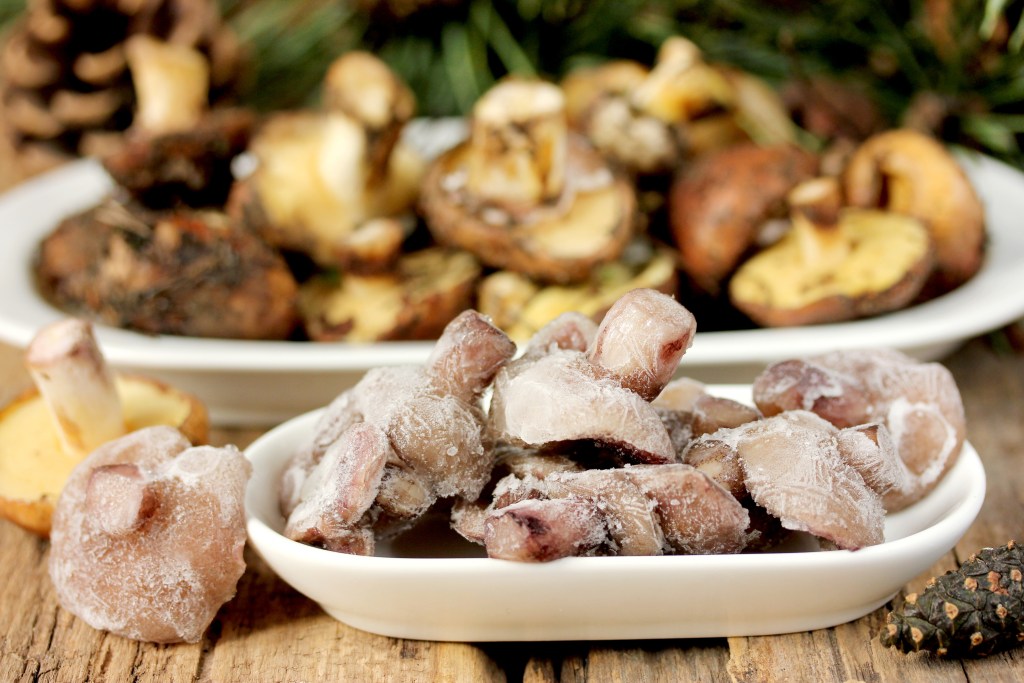 can you freeze mushrooms