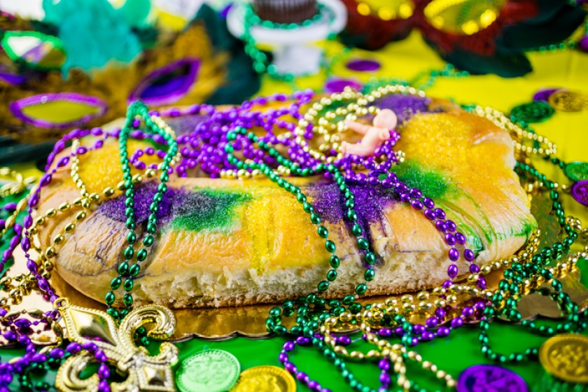 Mardi Gras King Cake
