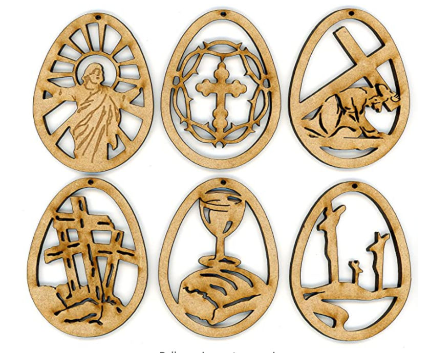 easter tree decor - ornaments