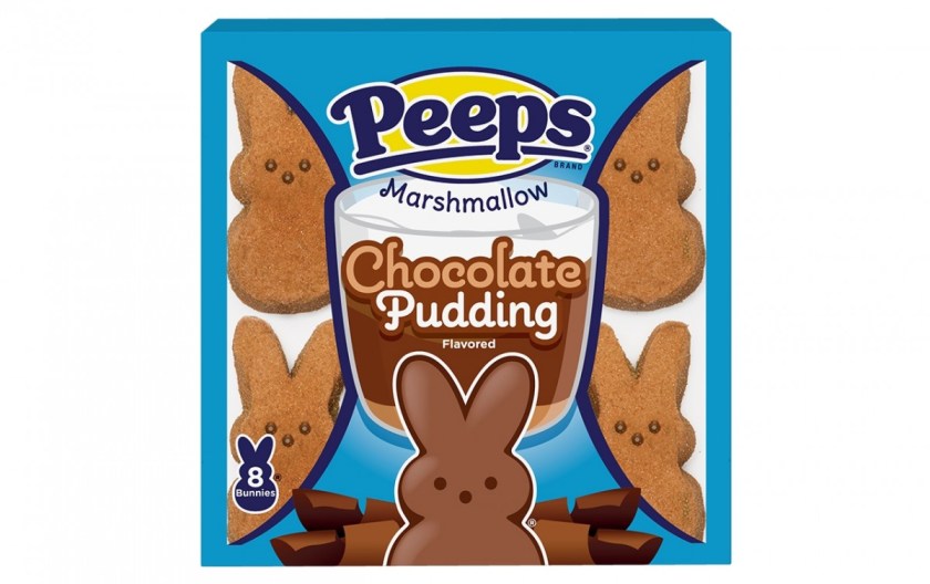chocolate pudding peeps