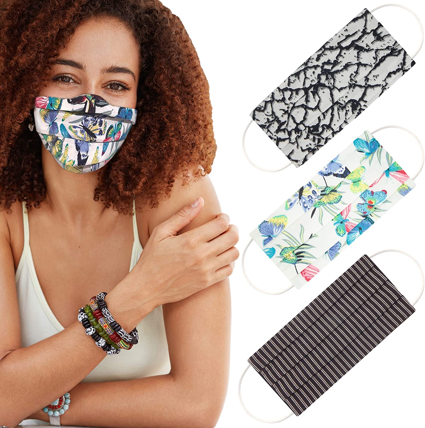 printed face masks