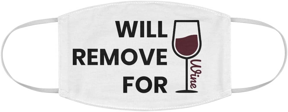 Funny Face Novelty Mask - Will Remove For Wine