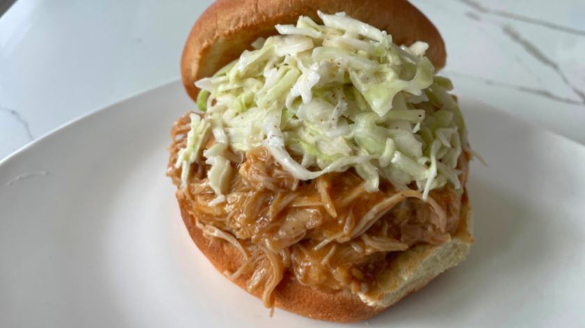 BBQ chicken sandwich
