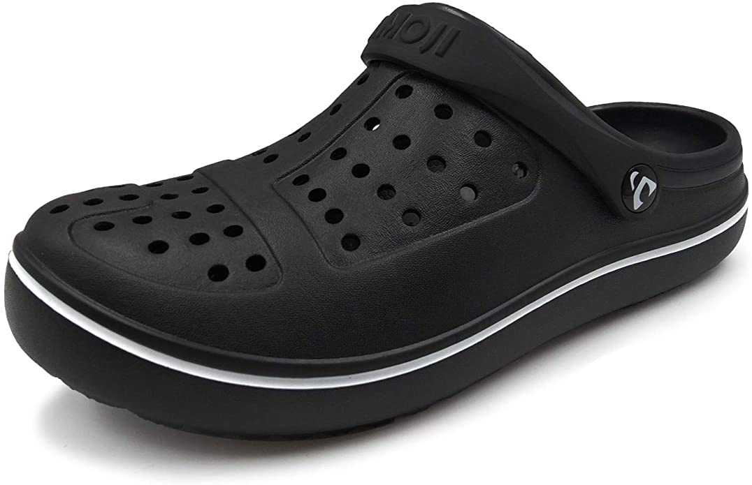 Amoji Unisex Clogs Garden Shoes Slip On Sandals 8818