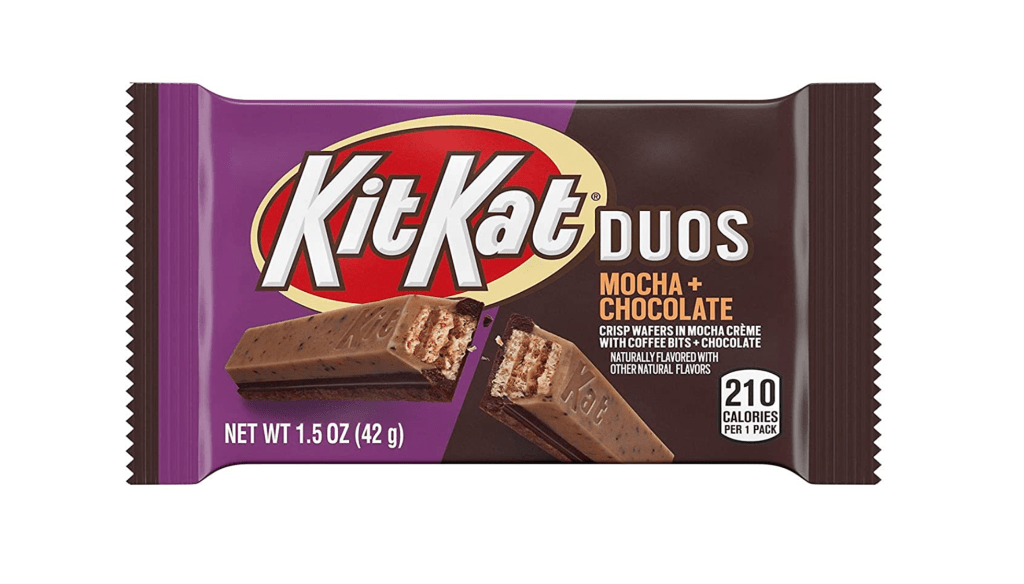 Kit kat mocha chocolate duo