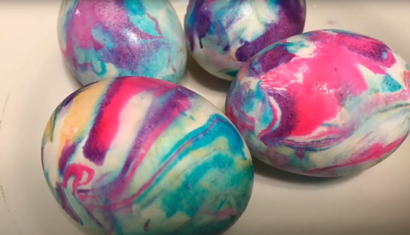 cool whip Easter egg