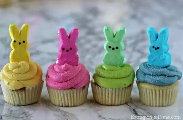 easter cupcakes