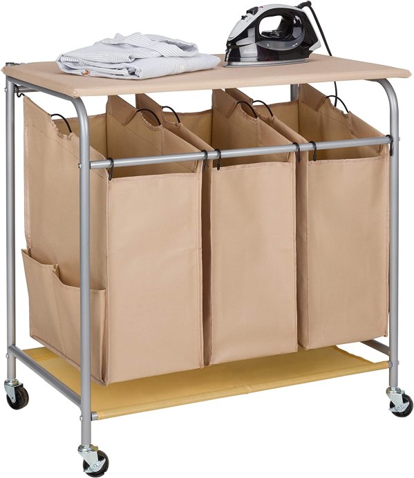 laundry basket with wheels