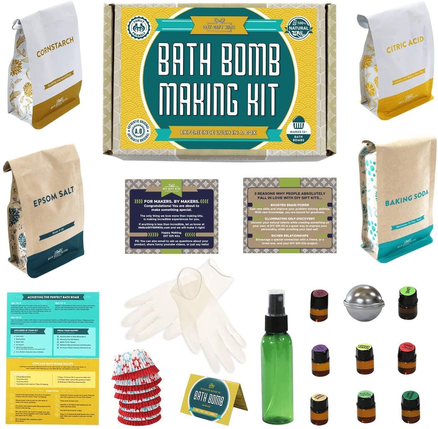 bath bomb kit