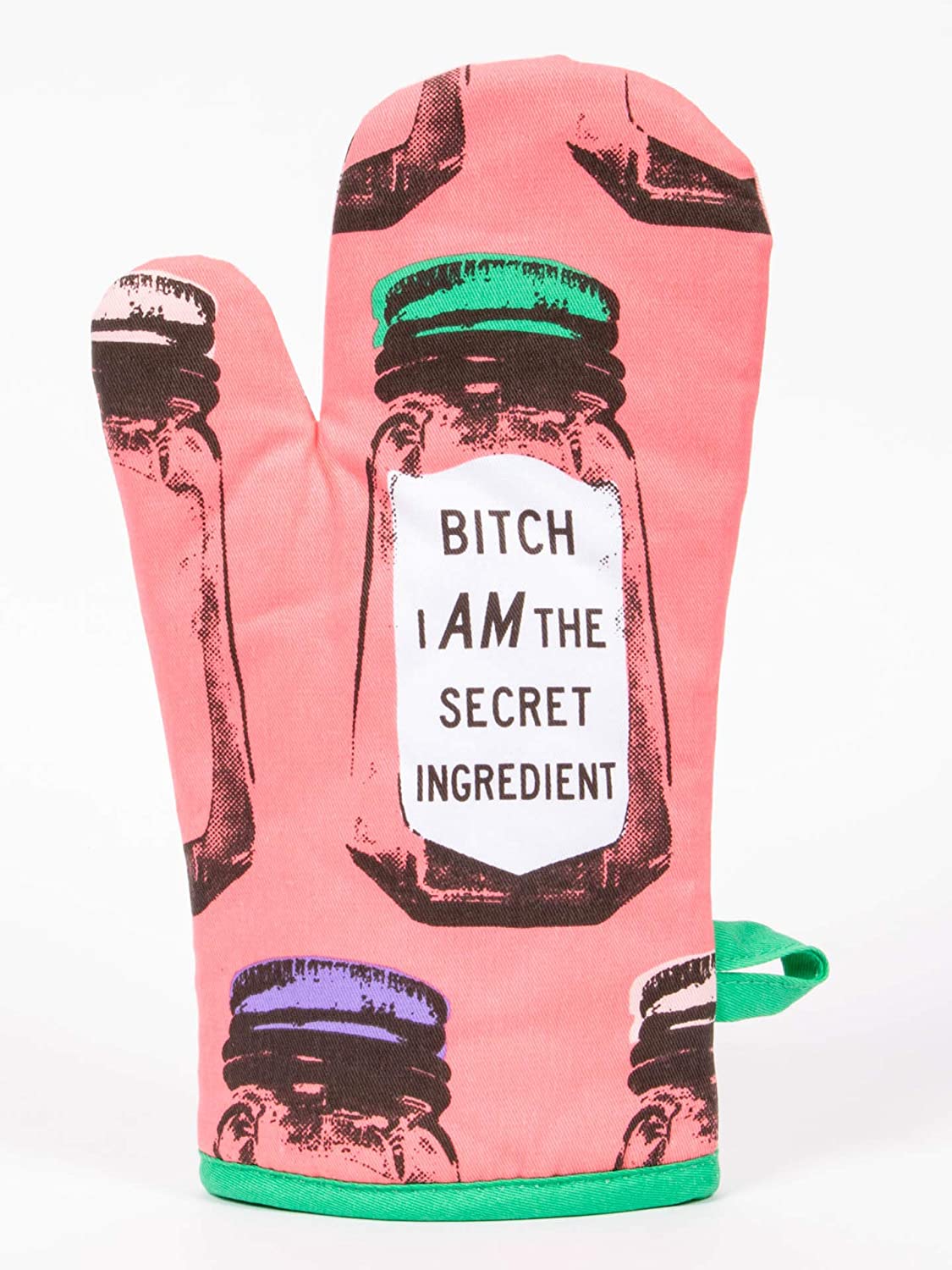 Funny oven mitt