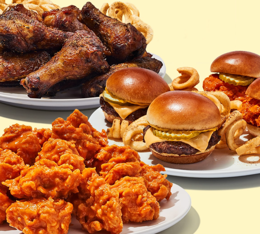 hooter's food